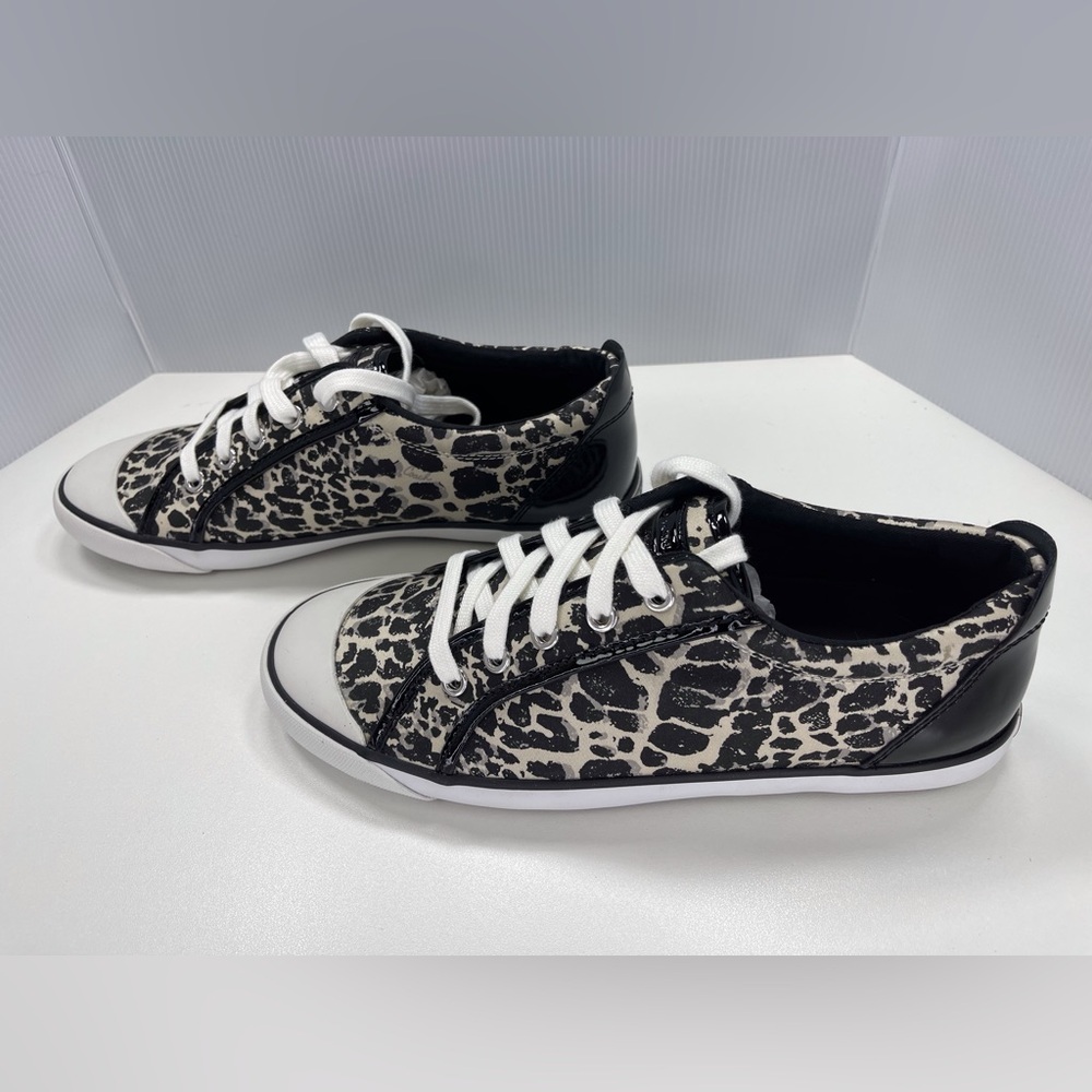 Coach Barrett Cheetah Sneakers Animal Print Shoes, Size 9.5 - Picture 2 of 11